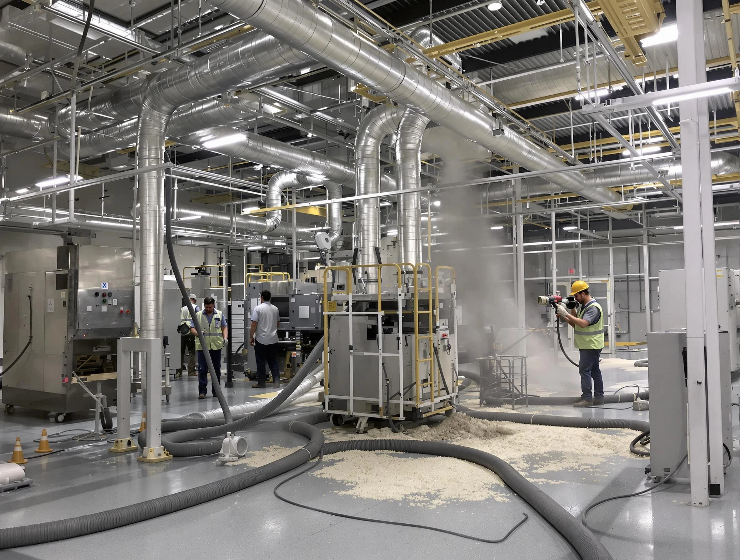 Heavy-duty industrial duct cleaning by Guthrie Air Duct Cleaning in Guthrie