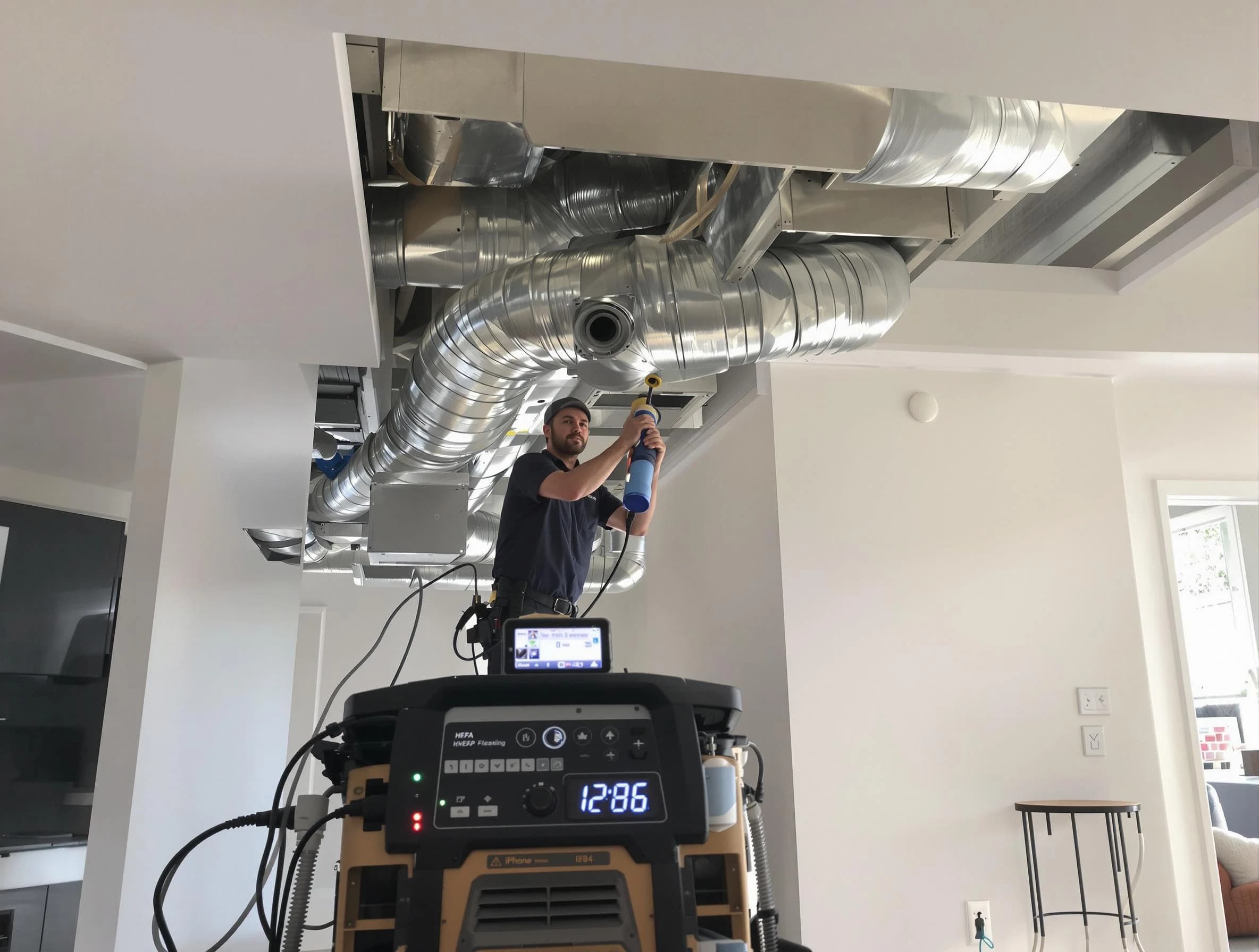 Advanced pure air duct cleaning by Guthrie Air Duct Cleaning in Guthrie