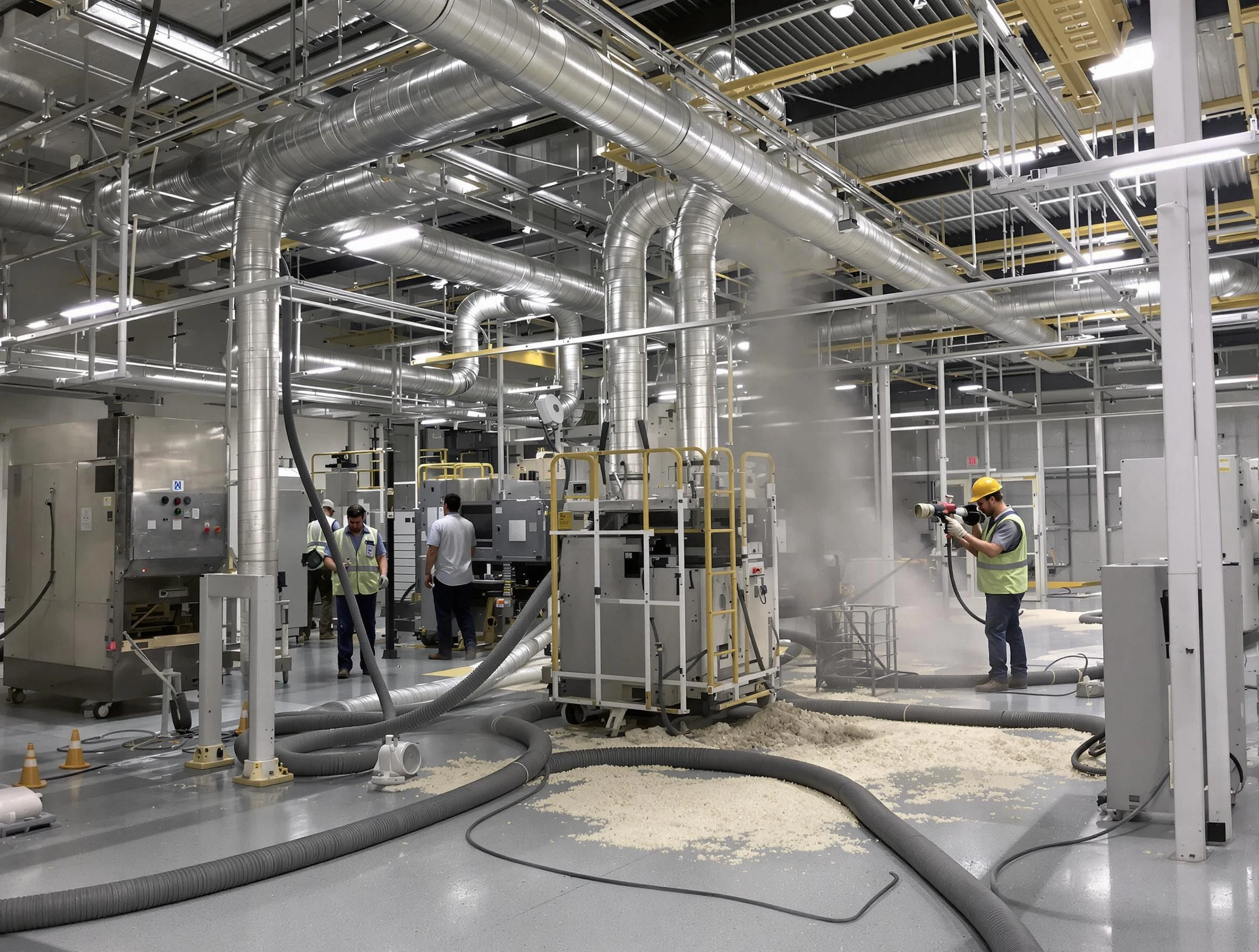 Heavy-duty industrial duct cleaning by Guthrie Air Duct Cleaning in Guthrie