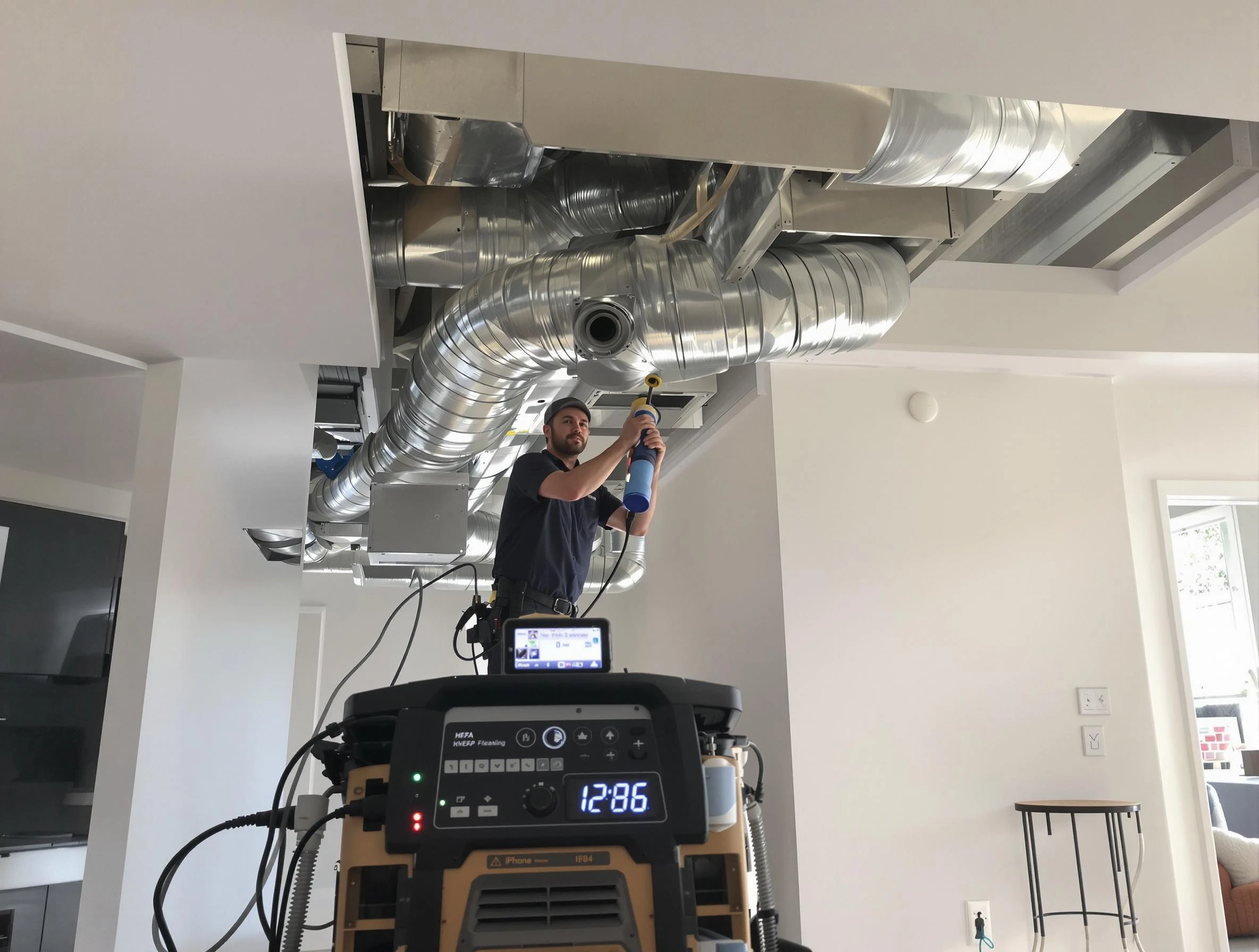 Advanced pure air duct cleaning by Guthrie Air Duct Cleaning in Guthrie